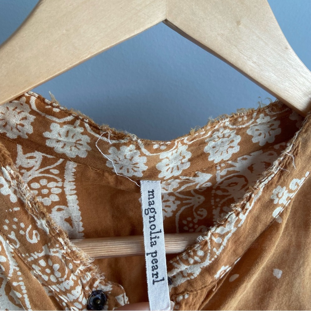 Magnolia Pearl Idgy Patterned Long Sleeve Dress - Picture 3 of 8